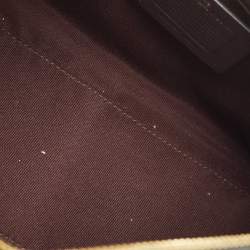 Coach Black/Brown Signature Coated Canvas and Leather Rowan Boston Bag