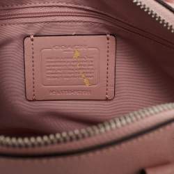 Coach Pink Leather Mini Bennett Satchel