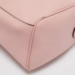 Coach Pink Leather Mini Bennett Satchel