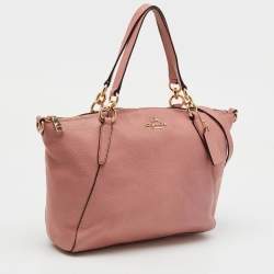 Coach Blush Pink Leather Small Kelsey Satchel