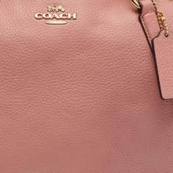 Coach Blush Pink Leather Small Kelsey Satchel