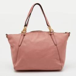 Coach Blush Pink Leather Small Kelsey Satchel