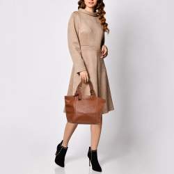 Coach Brown Leather Vintage Waverly Tote
