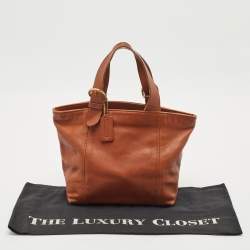 Coach Brown Leather Vintage Waverly Tote