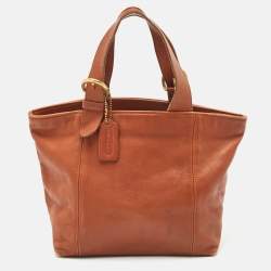 Coach Brown Leather Vintage Waverly Tote