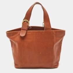 Coach Brown Leather Vintage Waverly Tote