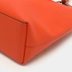 Coach Orange Leather Day Tote