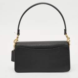 Pre Owned Coach Black Leather Tabby 26 Shoulder Bag