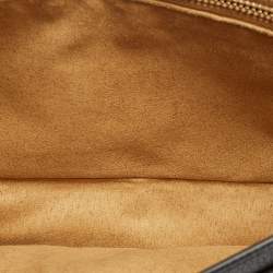 Pre Owned Coach Black Leather Tabby 26 Shoulder Bag