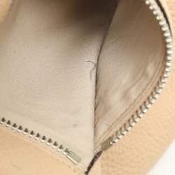 Coach Beige Leather Bleecker Hobo