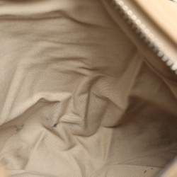 Coach Beige Leather Bleecker Hobo