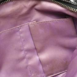 Coach Black Signature Canvas and Leather Op Art Madison Hobo