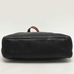 Coach Black Leather Chelsea Turnlock Hobo 