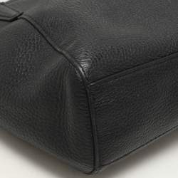 Coach Black Leather Mini Kelsey Satchel