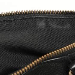 Coach Black Leather Mini Kelsey Satchel