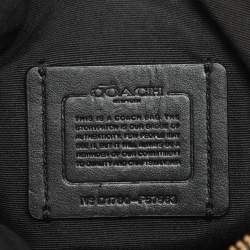 Coach Black Leather Mini Kelsey Satchel