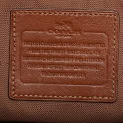 Coach Brown Leather Crosby Carryall Satchel