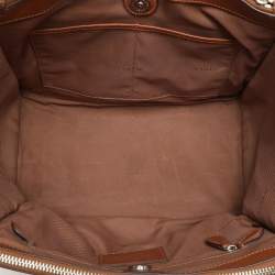 Coach Brown Leather Crosby Carryall Satchel