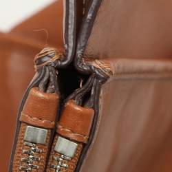 Coach Brown Leather Crosby Carryall Satchel