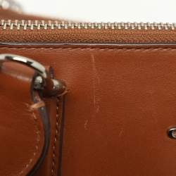 Coach Brown Leather Crosby Carryall Satchel