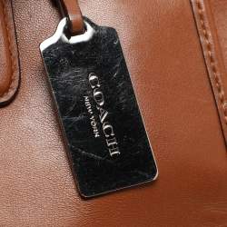 Coach Brown Leather Crosby Carryall Satchel