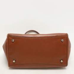 Coach Brown Leather Crosby Carryall Satchel