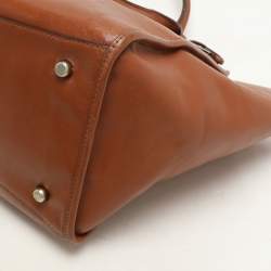 Coach Brown Leather Crosby Carryall Satchel