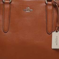 Coach Brown Leather Crosby Carryall Satchel