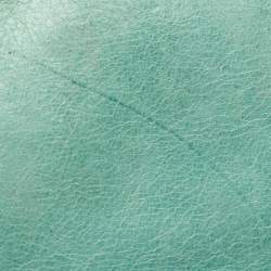 Coach Green/Blue Leather Double Pocket Shoulder Bag  