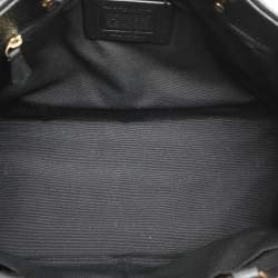 Coach Black Leather Dempsey Carryall Tote 