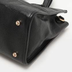 Coach Black Leather Dempsey Carryall Tote 