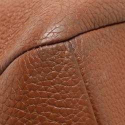 Coach Brown Pebbled Leather Prairie Satchel