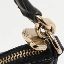 Pre Owned Coach Black Leather Chelsea Crossbody Bag