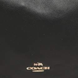 Pre Owned Coach Black Leather Chelsea Crossbody Bag
