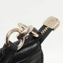 Pre Owned Coach Black Leather Chelsea Crossbody Bag