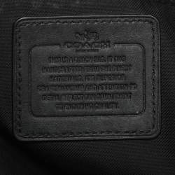 Pre Owned Coach Black Leather Chelsea Crossbody Bag