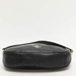 Pre Owned Coach Black Leather Chelsea Crossbody Bag