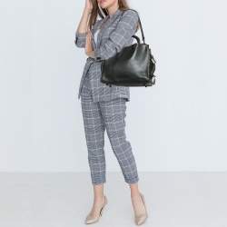 Coach Black Leather Rogue 31 Tote