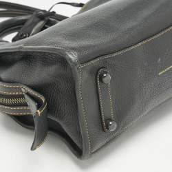 Coach Black Leather Rogue 31 Tote