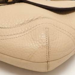 Coach Light Beige Leather C Soho Shoulder Bag