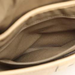 Coach Light Beige Leather C Soho Shoulder Bag