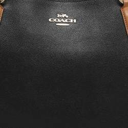 Coach Black Leather Ava Tote
