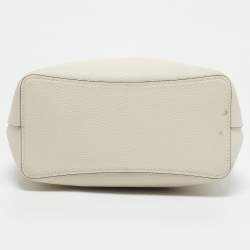Coach Ivory Leather Small Town Bucket Bag