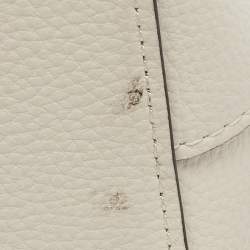 Coach Ivory Leather Small Town Bucket Bag