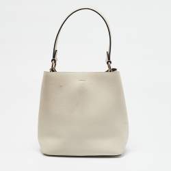 Coach Ivory Leather Small Town Bucket Bag