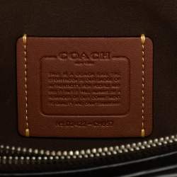 Coach Dark Brown Leather Tabby 26 Shoulder Bag