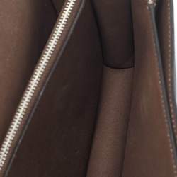 Coach Dark Brown Leather Tabby 26 Shoulder Bag