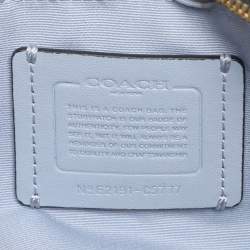 Coach Tricolor Leather Horse And Carriage Camera Crossbody Bag