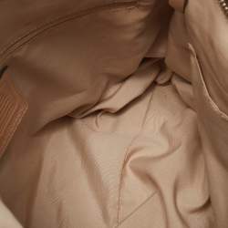 Coach Beige Signature Canvas and Leather Top Zip Tote 