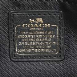 Coach Black Leather Swagger 20 Tote